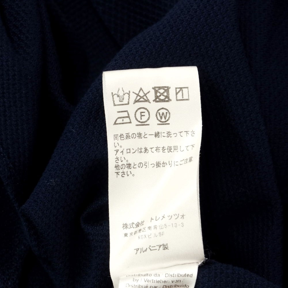 [Used] Bagutta Cotton Mesh Open Collar Casual Shirt Navy [Size S] [NVY] [S/S/A/W] [Condition Rank C] [Men&