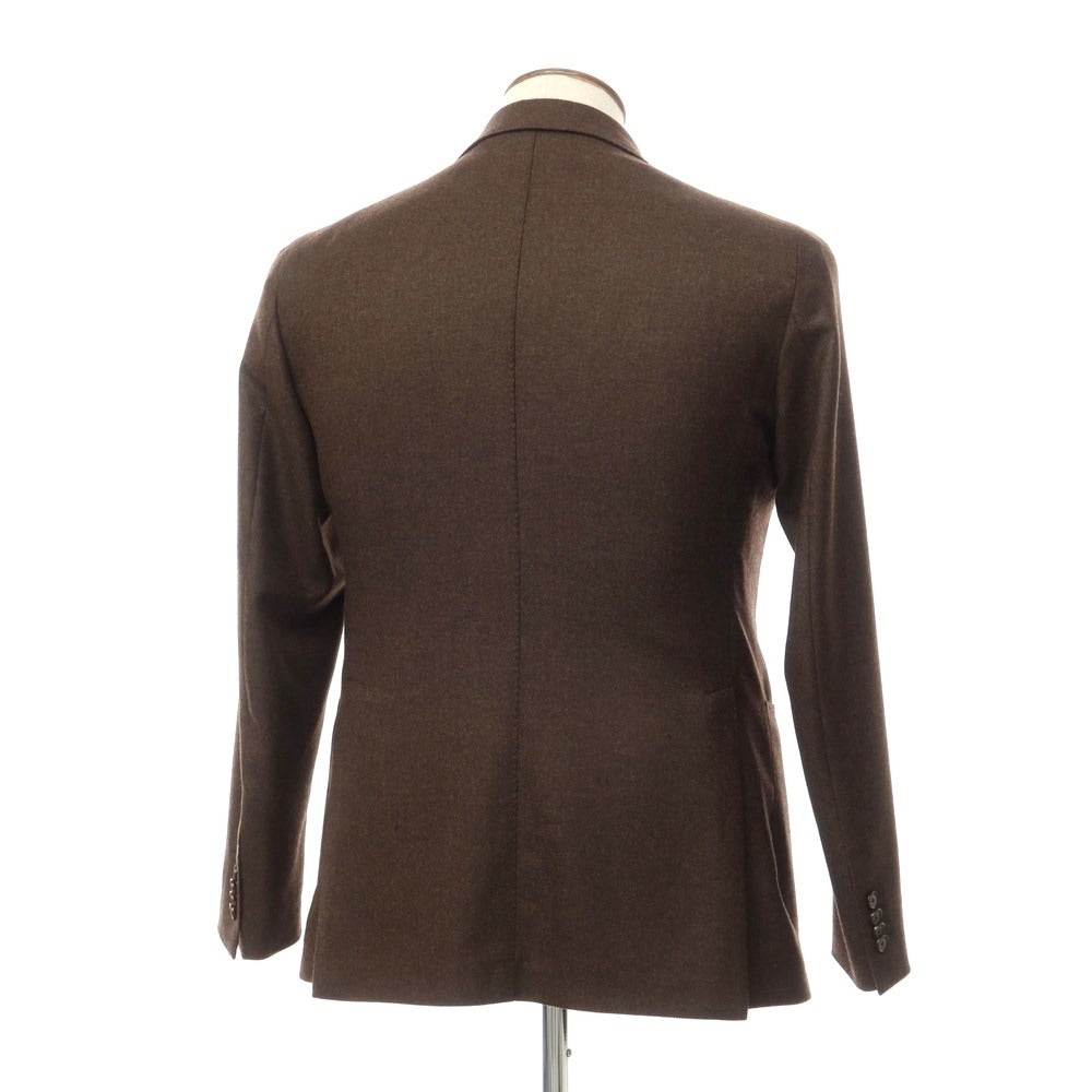 [Used] TAGLIATORE wool cashmere 2B tailored jacket, brown [size 48] [BRW] [A/W] [Condition rank A] [Men&