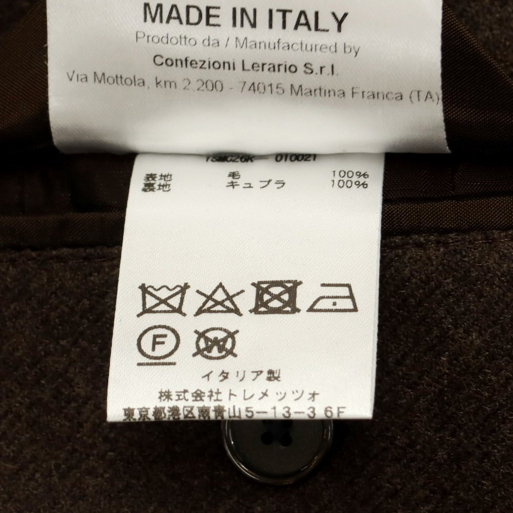 [Used] TAGLIATORE wool cashmere 2B tailored jacket, brown [size 48] [BRW] [A/W] [Condition rank A] [Men&