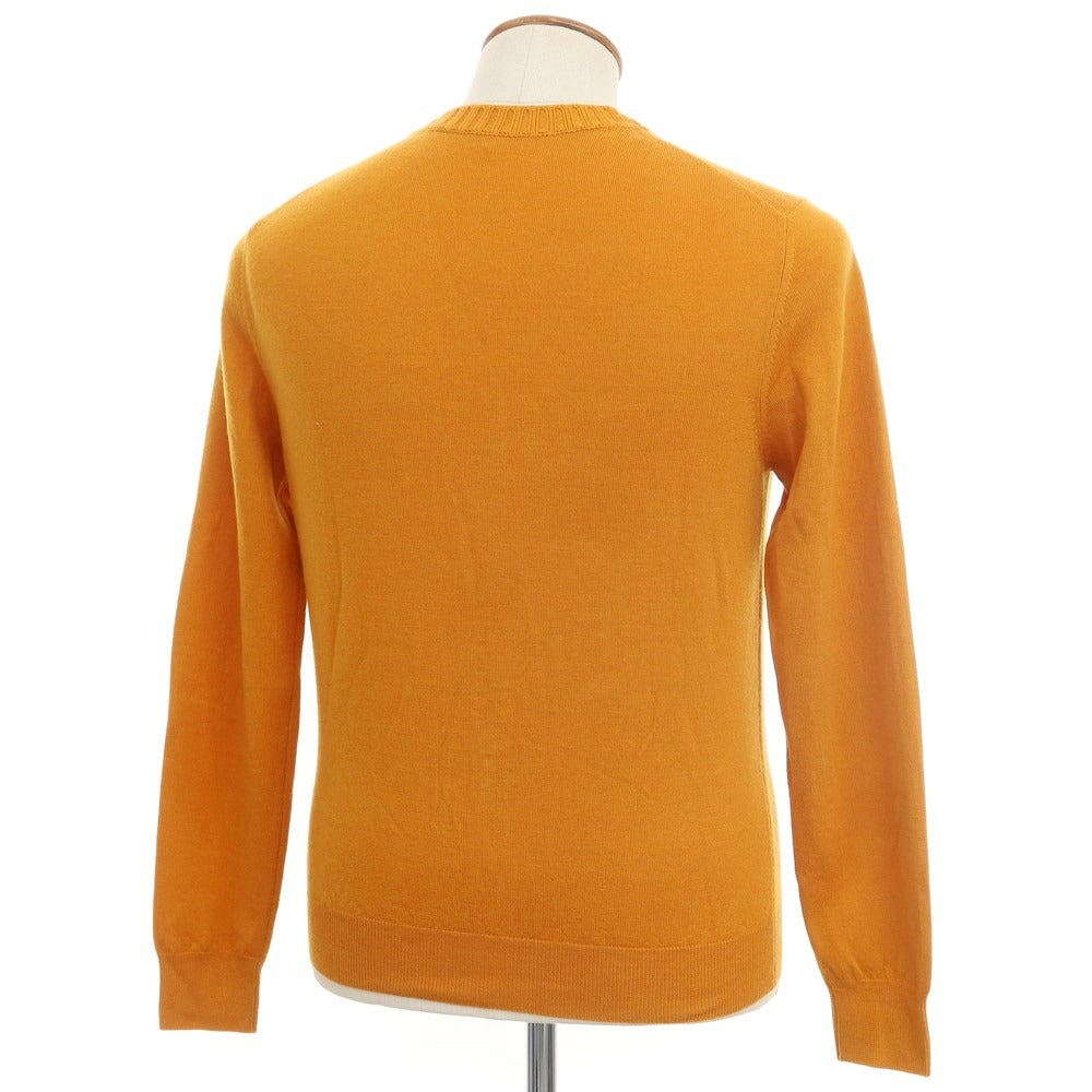 [Used] CRUCIANI high gauge wool knit cardigan, orange [size 46] [ORG] [A/W] [Condition rank B] ​​[Men&