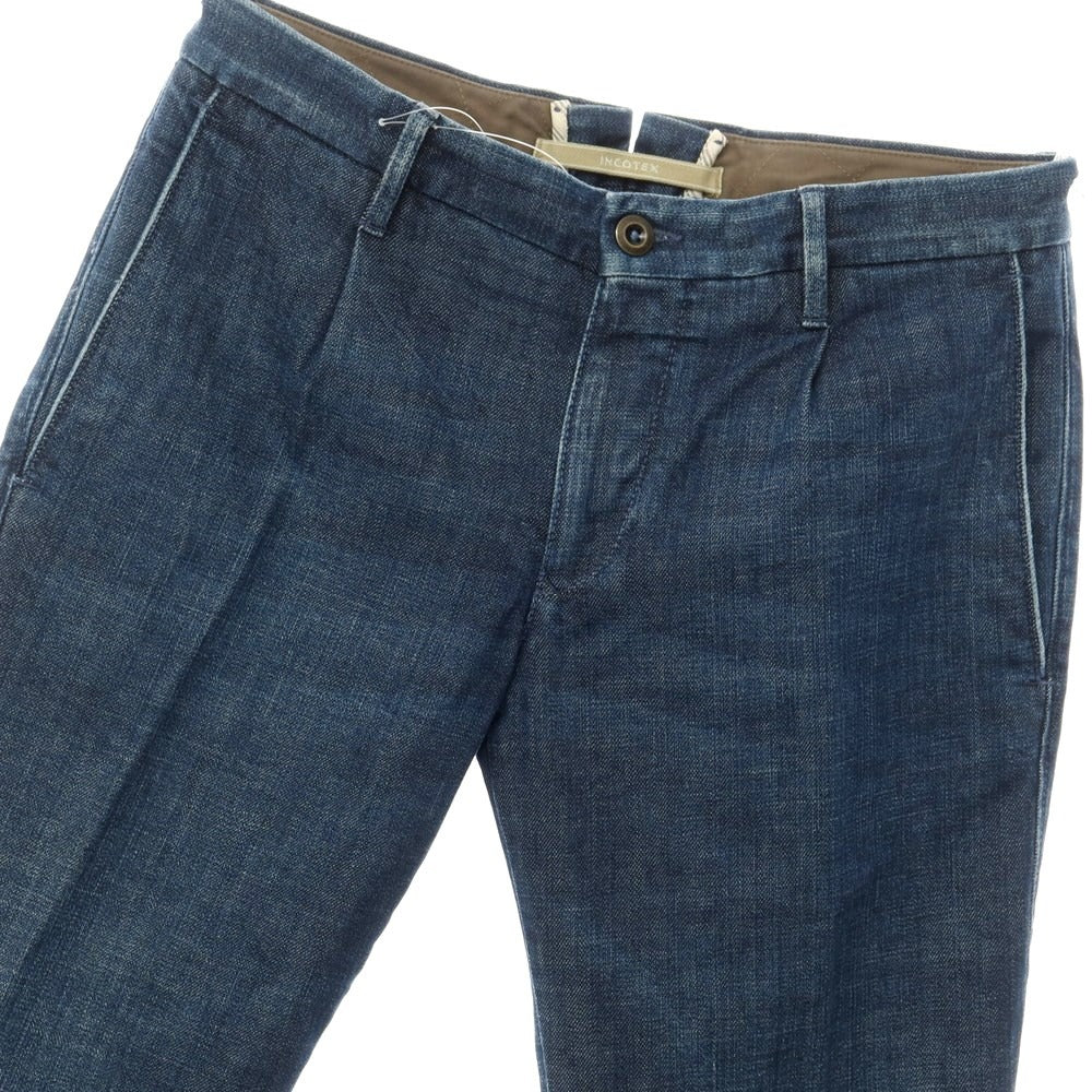 [Used] INCOTEX denim slacks pants navy [size 30] [NVY] [S/S/A/W] [Condition rank B] ​​[Men&