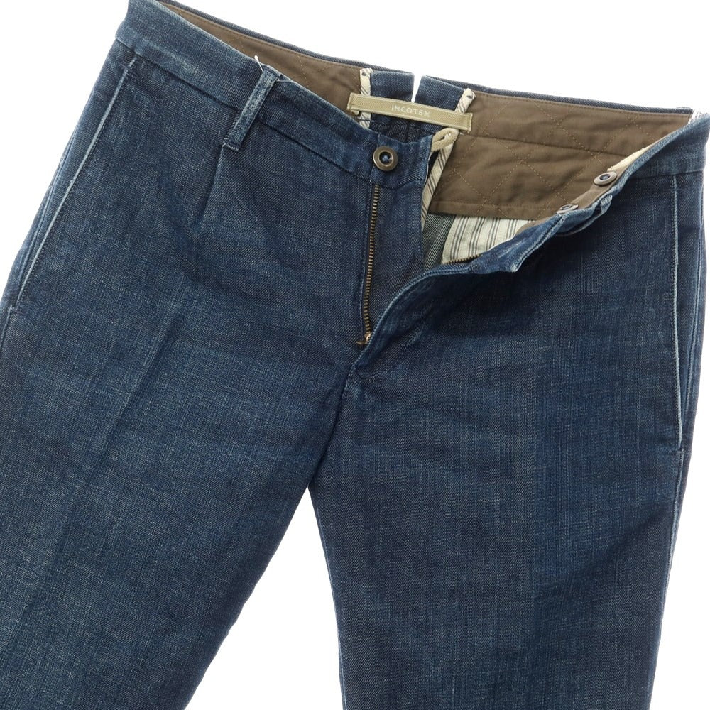 [Used] INCOTEX denim slacks pants navy [size 30] [NVY] [S/S/A/W] [Condition rank B] ​​[Men&