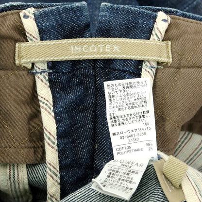 [Used] INCOTEX denim slacks pants navy [size 30] [NVY] [S/S/A/W] [Condition rank B] ​​[Men&