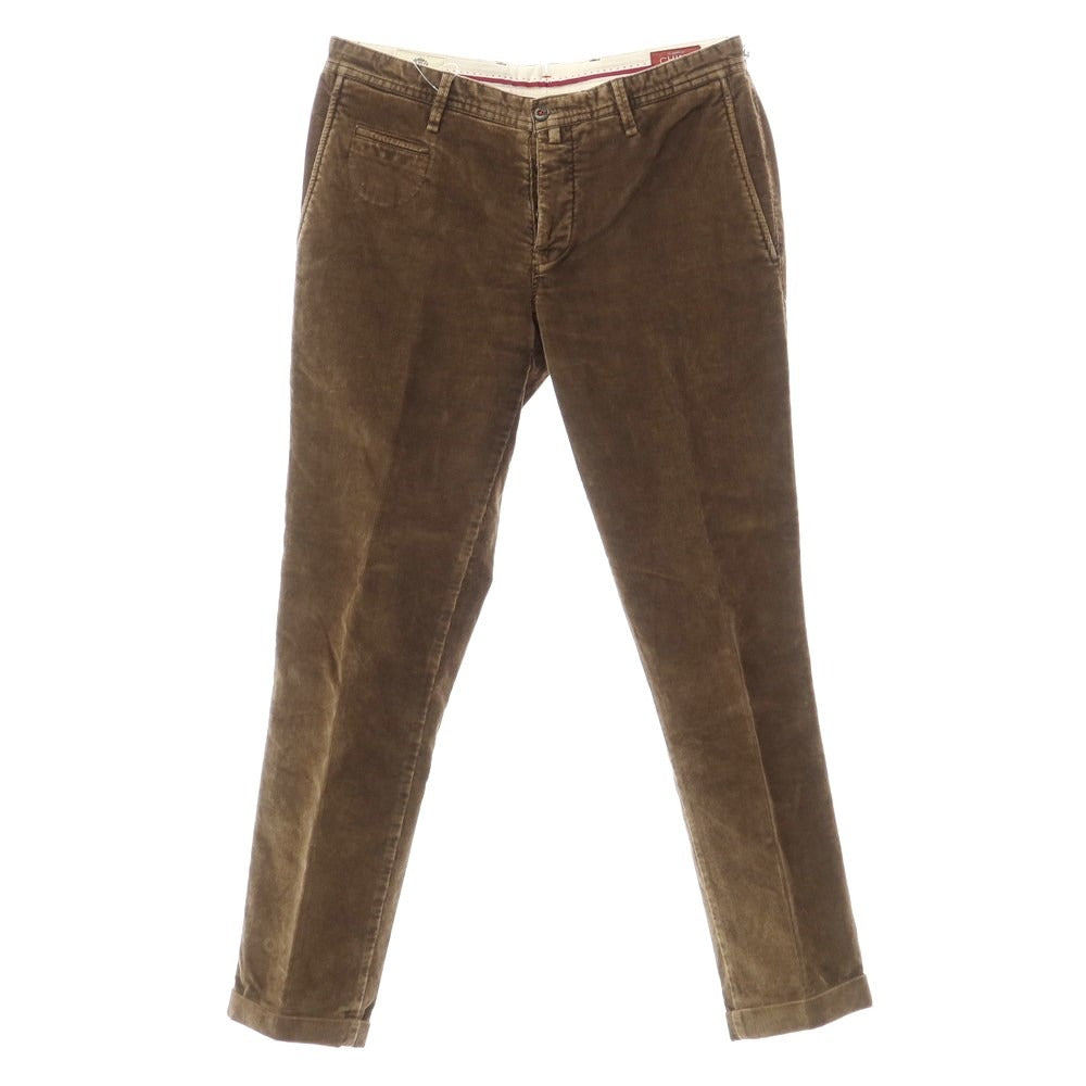 [Used] Icon Cotton Corduroy Slacks Pants Brown [Size 46] [BRW] [A/W] [Condition Rank B] ​​[Men&
