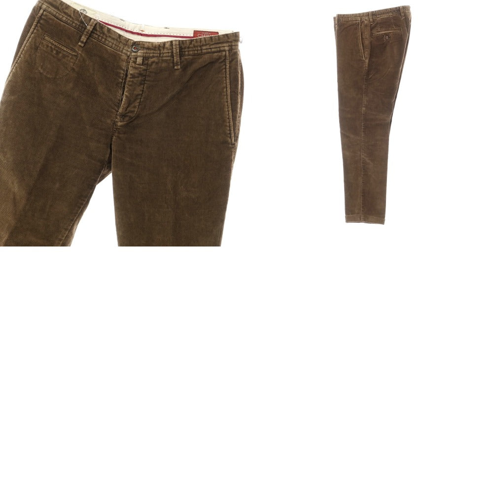 [Used] Icon Cotton Corduroy Slacks Pants Brown [Size 46] [BRW] [A/W] [Condition Rank B] ​​[Men&