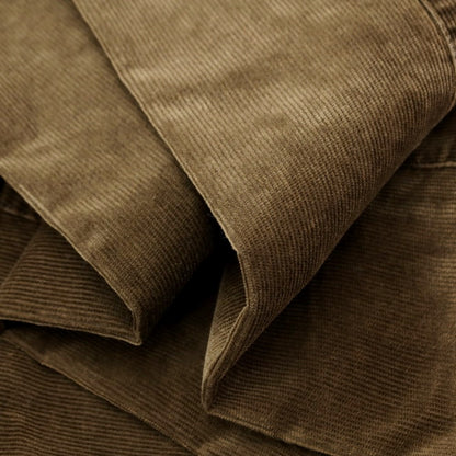 [Used] Icon Cotton Corduroy Slacks Pants Brown [Size 46] [BRW] [A/W] [Condition Rank B] ​​[Men&