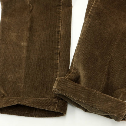 [Used] Icon Cotton Corduroy Slacks Pants Brown [Size 46] [BRW] [A/W] [Condition Rank B] ​​[Men&