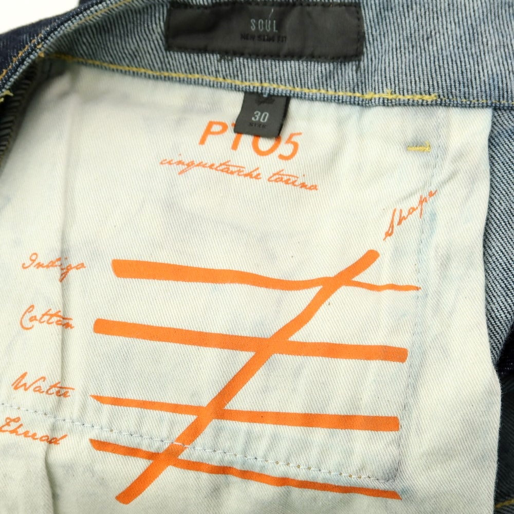 [Used] PT05 SOUL Denim Pants Jeans Navy [Size 30] [NVY] [S/S/A/W] [Condition Rank B] ​​[Men&