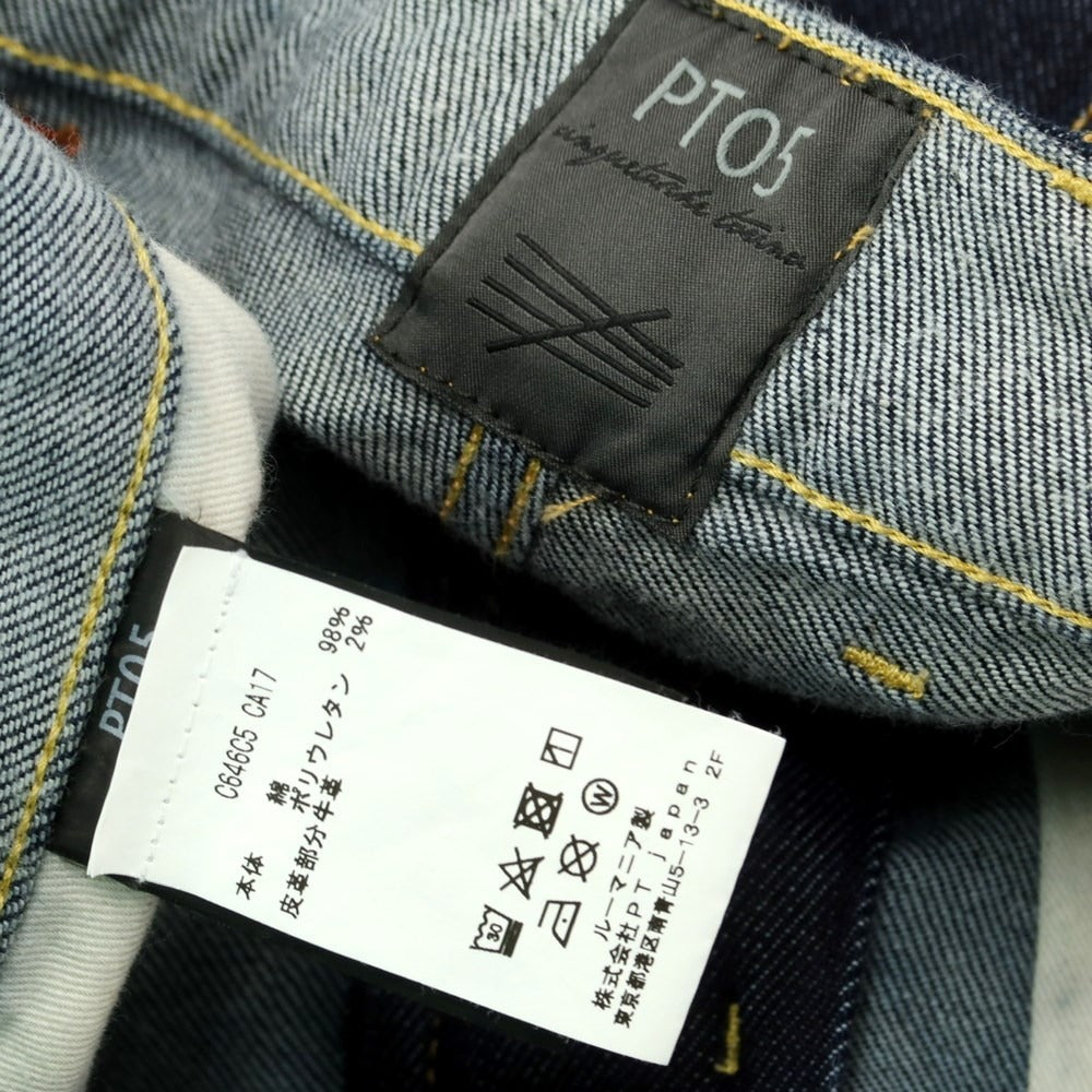 [Used] PT05 SOUL Denim Pants Jeans Navy [Size 30] [NVY] [S/S/A/W] [Condition Rank B] ​​[Men&