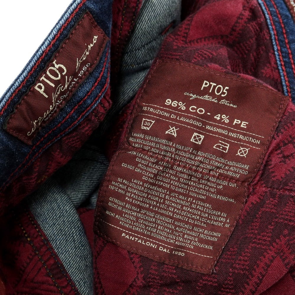 [Used] PT05 Stretch Denim Pants Jeans Navy [Size 30] [NVY] [S/S/A/W] [Condition Rank C] [Men&