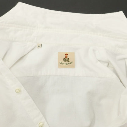 [Used] GUY ROVER Cotton Horizontal Collar Casual Shirt White [Size XS] [WHT] [A/W] [Condition Rank C] [Men&