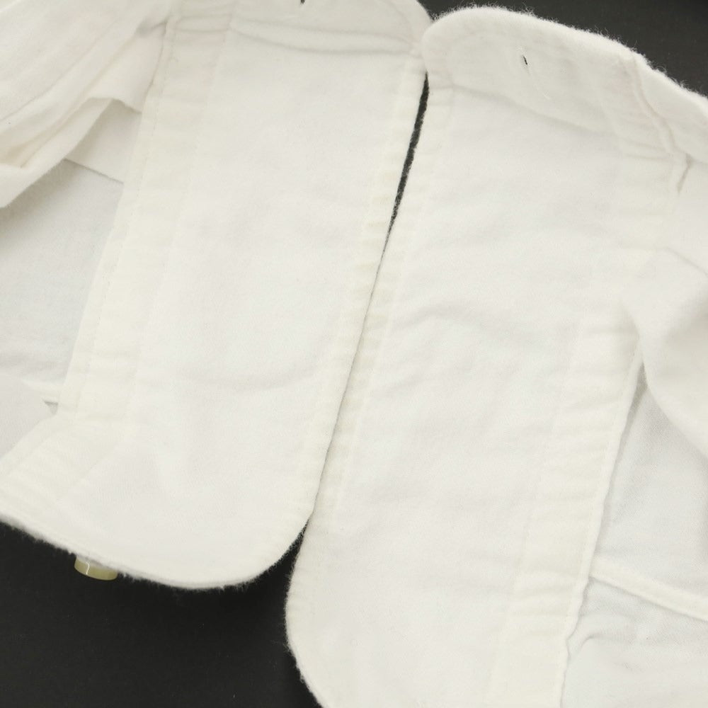 [Used] GUY ROVER Cotton Horizontal Collar Casual Shirt White [Size XS] [WHT] [A/W] [Condition Rank C] [Men&