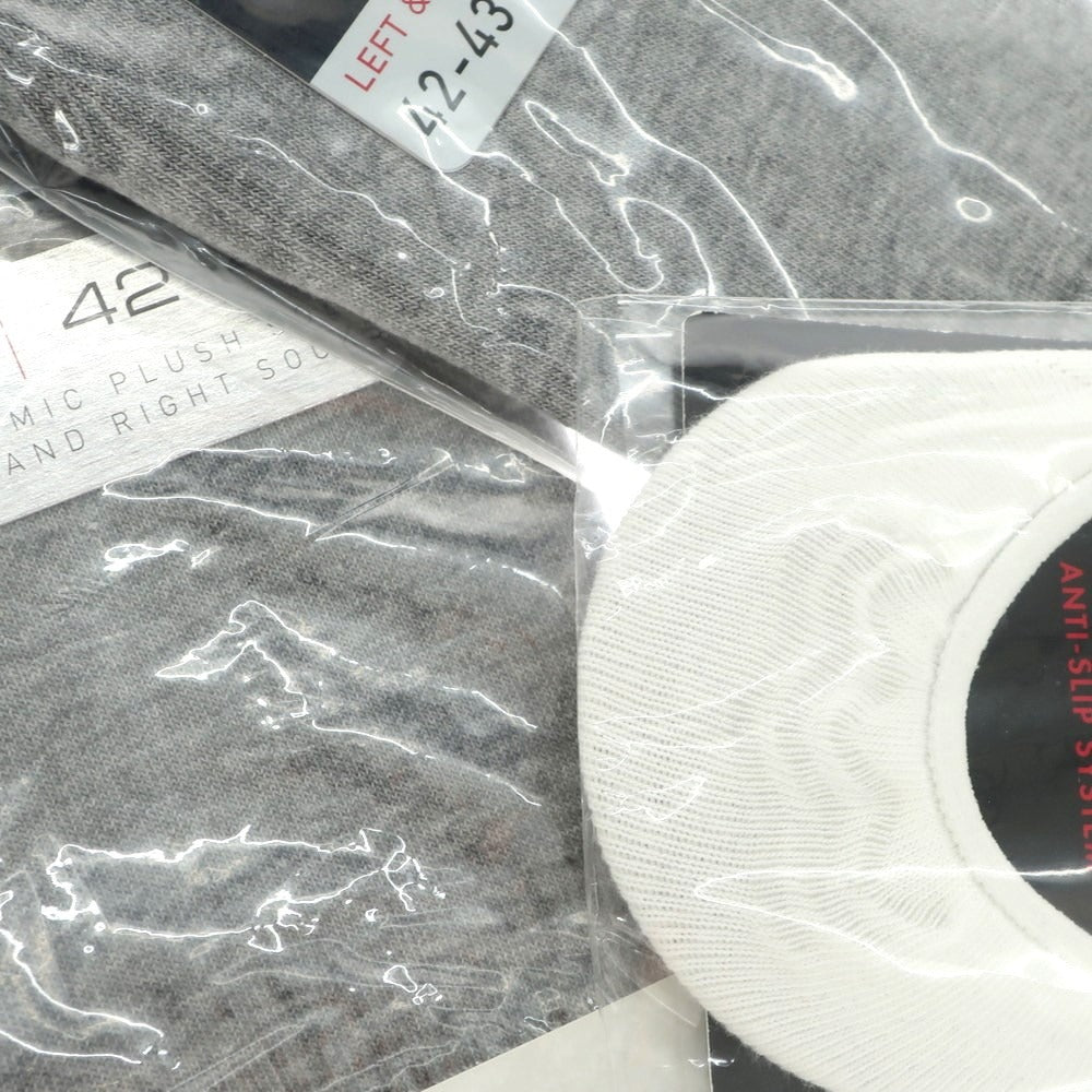 [Used] [Unused] FALKE shoe-in socks, set of 6 pairs, black x grey [Size (black, brown, white) 43-44 (grey) 42-43] [BLK] [S/S/A/W] [Condition rank S] [Men&