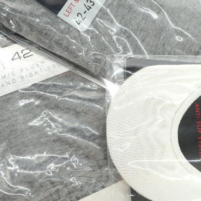 [Used] [Unused] FALKE shoe-in socks, set of 6 pairs, black x grey [Size (black, brown, white) 43-44 (grey) 42-43] [BLK] [S/S/A/W] [Condition rank S] [Men&