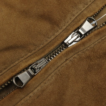[Used] EMMETI goat suede leather padded vest brown [size 46] [BRW] [A/W] [condition rank C] [men&