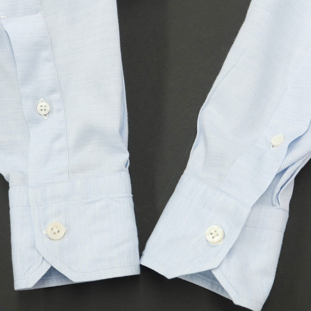 [Used] Salvatore Piccolo Cotton Horizontal Collar Dress Shirt Light Blue [Size 37] [BLU] [S/S/A/W] [Condition Rank C] [Men&
