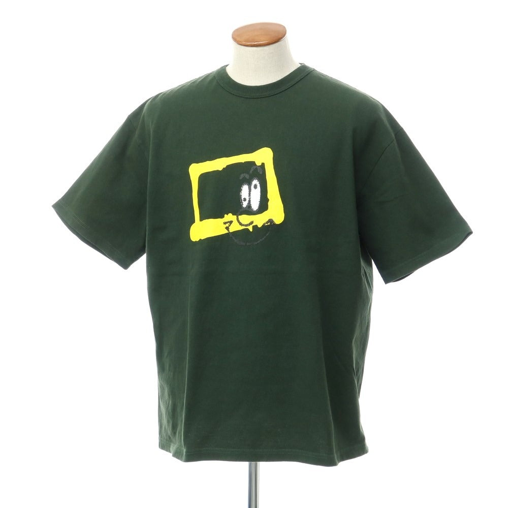 【中古】ビームスティ BEAMS T コットン 半袖 クルーネック Ｔシャツ グリーン【サイズM】【GRN】【S/S】【状態ランクB】【メンズ】【768969】
[CPD]