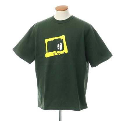 [Used] BEAMS T Cotton Short Sleeve Crew Neck T-Shirt Green [Size M] [GRN] [S/S] [Condition Rank B] [Men&