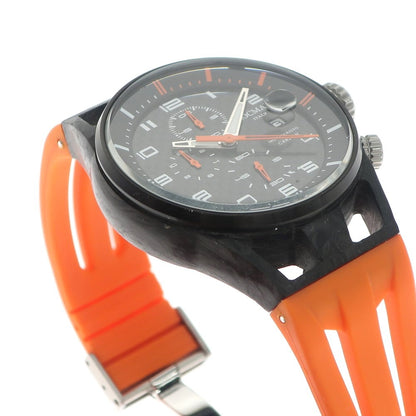 [Used] LOCMAN 1000-piece limited edition Montecristo chronograph watch, black x orange [BLK] [S/S/A/W] [Condition rank B] ​​[Men&