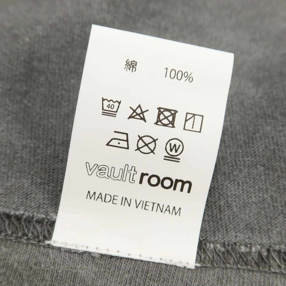 [Used] Vaultroom Cotton Short Sleeve Crew Neck T-Shirt Grey [Size XL] [GRY] [S/S] [Condition Rank A] [Unisex] [768886]