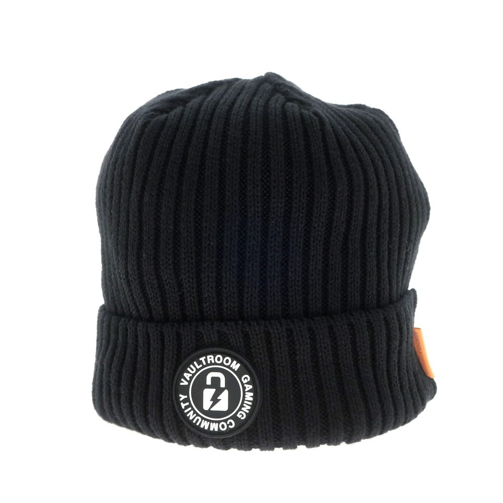 [Used] [Unused] Vaultroom Mid Gauge Cotton Knit Cap Black [BLK] [S/S/A/W] [Condition Rank S] [Unisex] [768881]