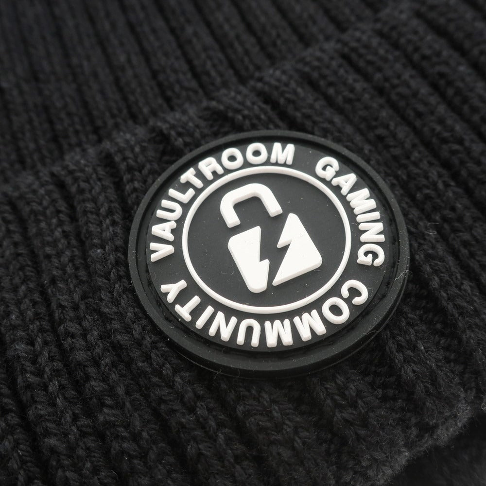 [Used] [Unused] Vaultroom Mid Gauge Cotton Knit Cap Black [BLK] [S/S/A/W] [Condition Rank S] [Unisex] [768881]
