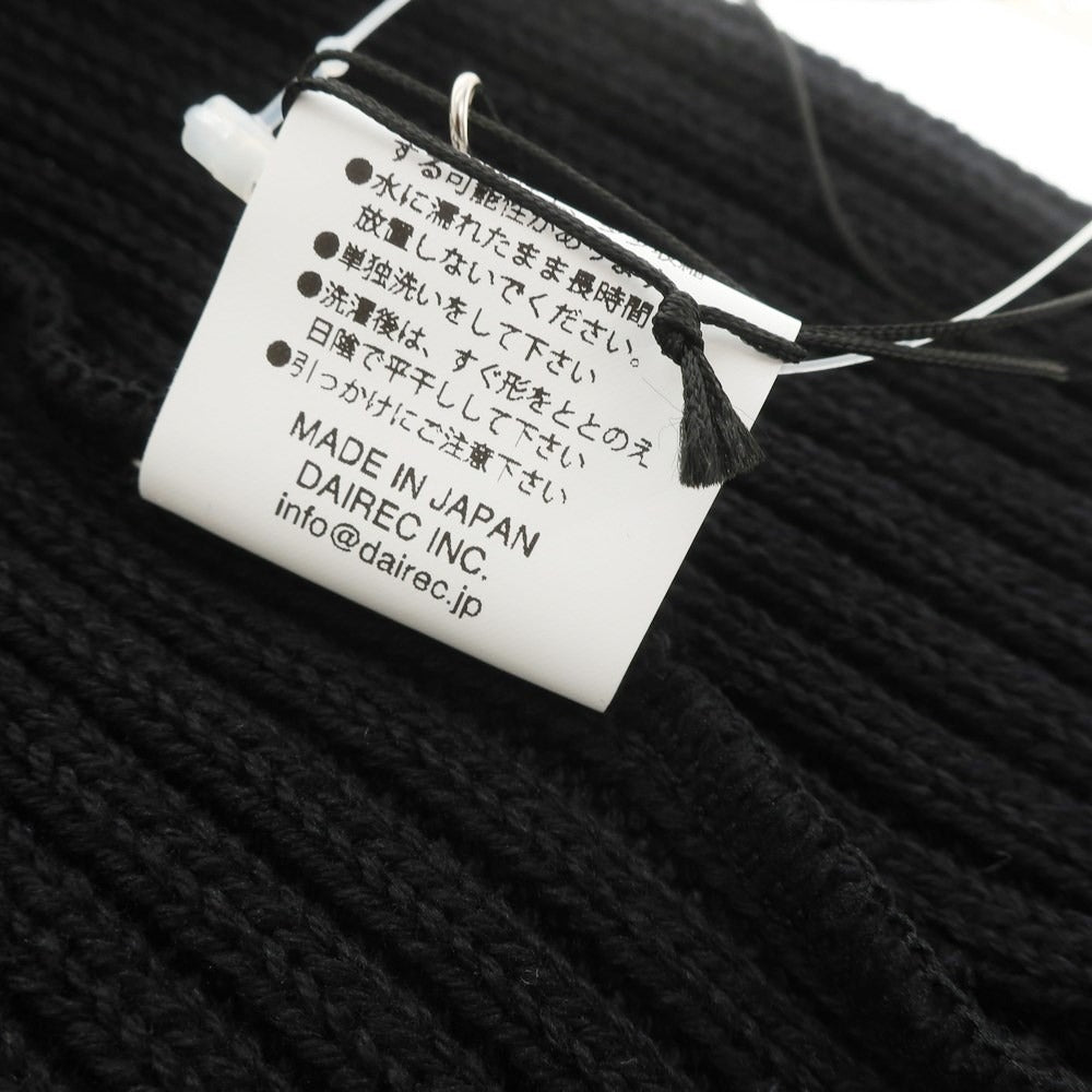 [Used] [Unused] Vaultroom Mid Gauge Cotton Knit Cap Black [BLK] [S/S/A/W] [Condition Rank S] [Unisex] [768881]