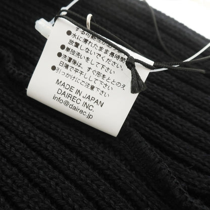 [Used] [Unused] Vaultroom Mid Gauge Cotton Knit Cap Black [BLK] [S/S/A/W] [Condition Rank S] [Unisex] [768881]