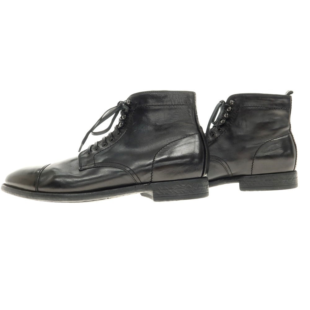 [Used] Officine Creative OFFICINE CREATIVE Lace-up Boots Black [Size 42] [BLK] [S/S/A/W] [Condition Rank A] [Men&