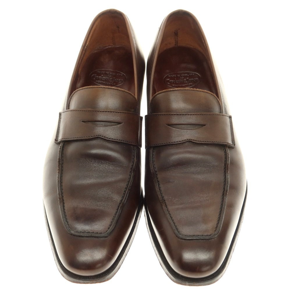 [Used] Crockett &amp;amp; Jones 5749 Hand Grade Coin Loafer Brown [Size 8D] [BRW] [S/S/A/W] [Condition Rank C] [Men&