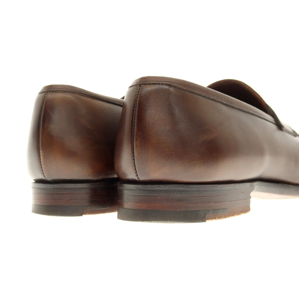 [Used] Crockett &amp;amp; Jones 5749 Hand Grade Coin Loafer Brown [Size 8D] [BRW] [S/S/A/W] [Condition Rank C] [Men&