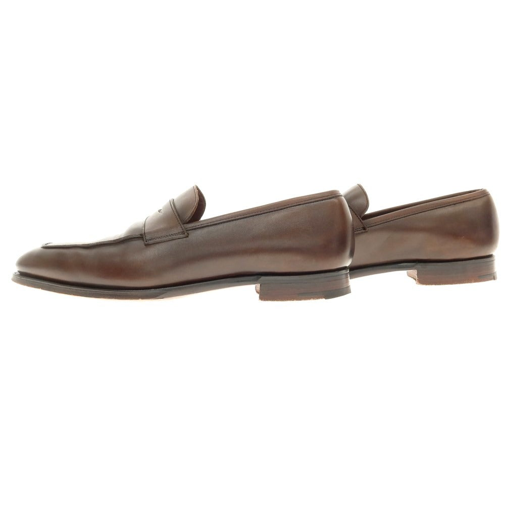 [Used] Crockett &amp;amp; Jones 5749 Hand Grade Coin Loafer Brown [Size 8D] [BRW] [S/S/A/W] [Condition Rank C] [Men&