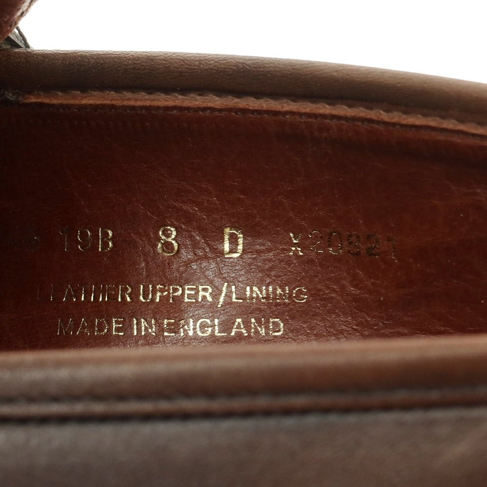 [Used] Crockett &amp;amp; Jones 5749 Hand Grade Coin Loafer Brown [Size 8D] [BRW] [S/S/A/W] [Condition Rank C] [Men&