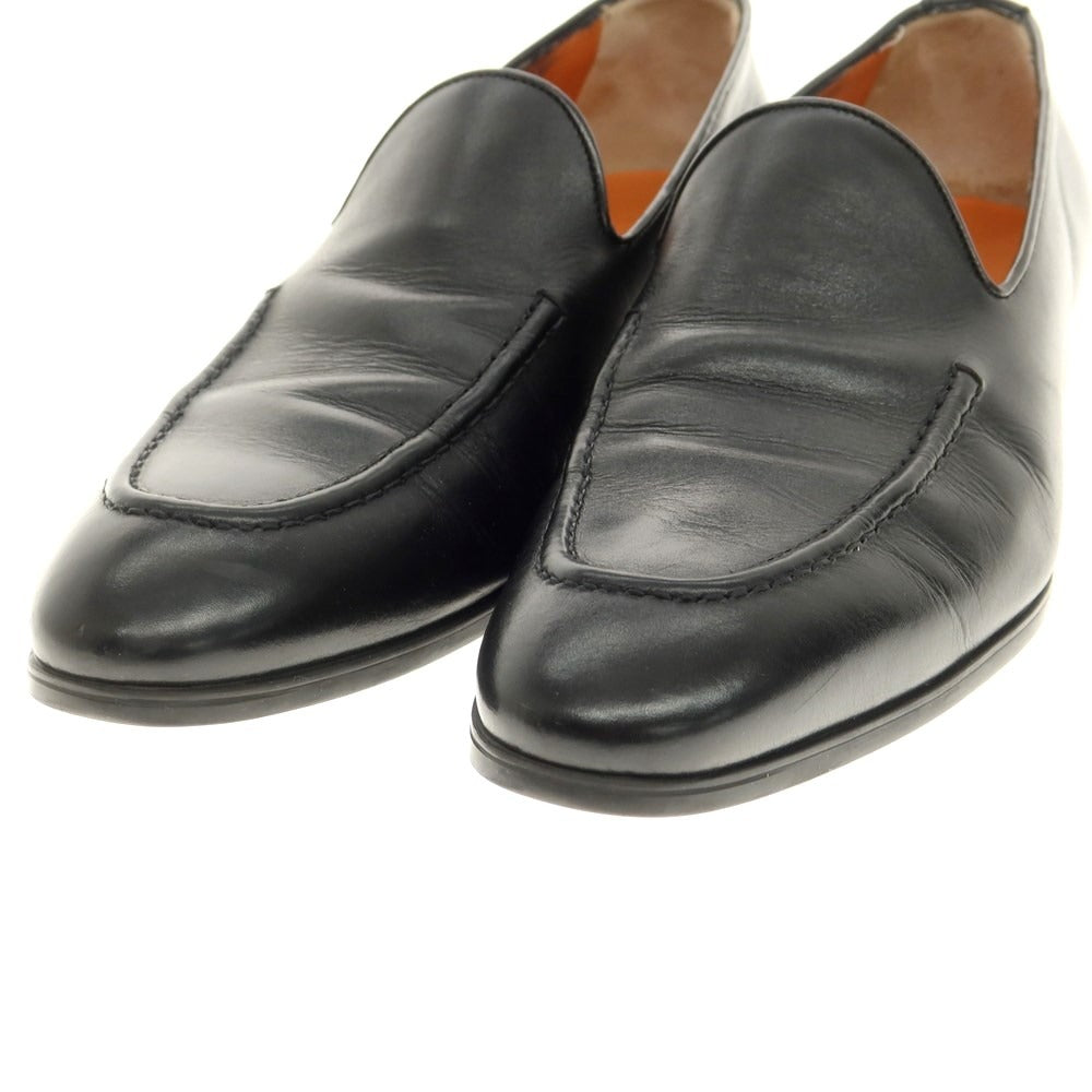 [Used] Santoni U-tip Vamp Loafers Black [Size 8 1/2] [BLK] [S/S/A/W] [Condition Rank C] [Men&