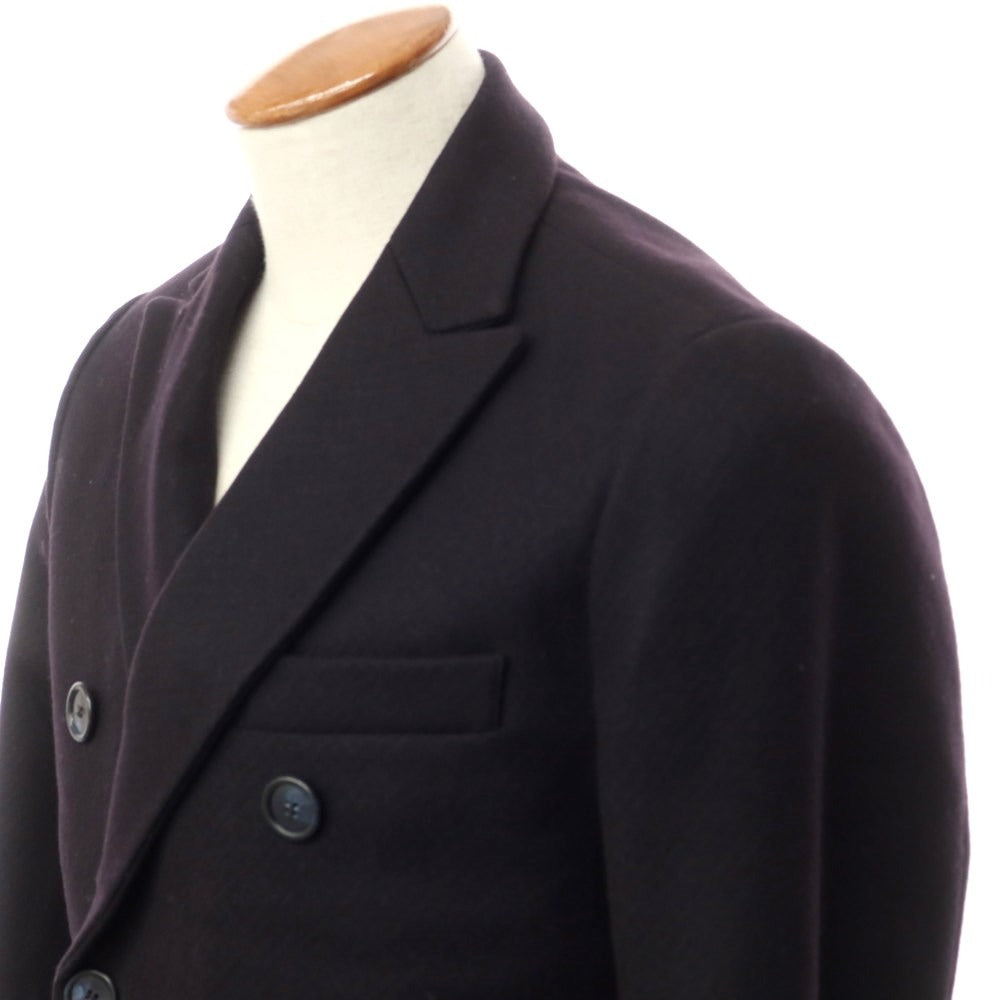 [Used] Mr. Rick Tailor Wool Nylon Double Chesterfield Coat Black Navy [Size 46] [NVY] [A/W] [Condition Rank B] ​​[Men&