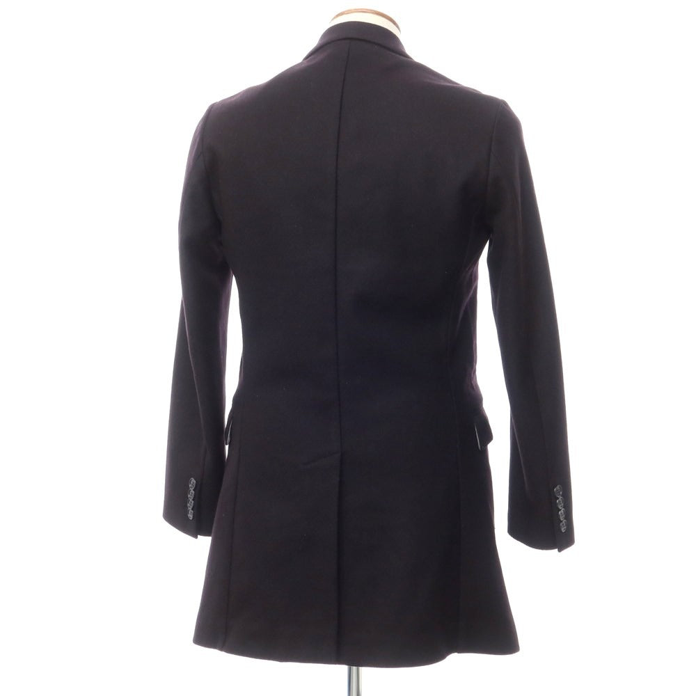[Used] Mr. Rick Tailor Wool Nylon Double Chesterfield Coat Black Navy [Size 46] [NVY] [A/W] [Condition Rank B] ​​[Men&