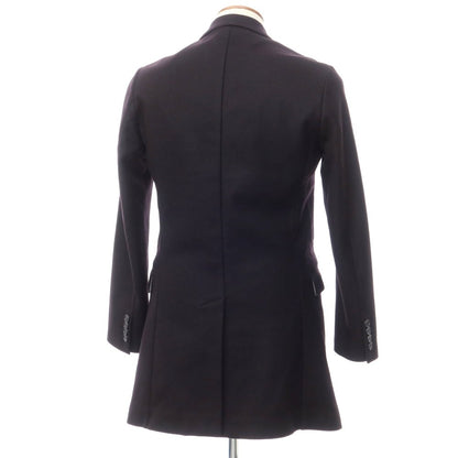 [Used] Mr. Rick Tailor Wool Nylon Double Chesterfield Coat Black Navy [Size 46] [NVY] [A/W] [Condition Rank B] ​​[Men&