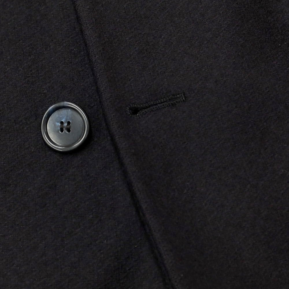 [Used] Mr. Rick Tailor Wool Nylon Double Chesterfield Coat Black Navy [Size 46] [NVY] [A/W] [Condition Rank B] ​​[Men&