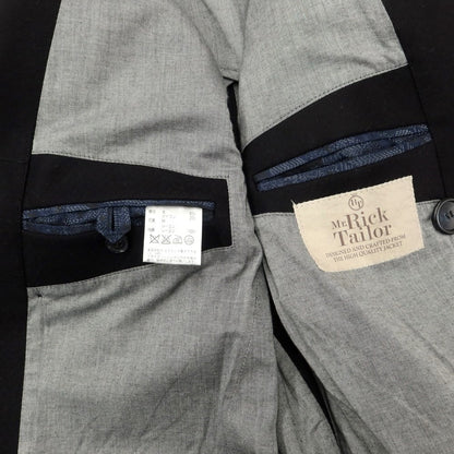 [Used] Mr. Rick Tailor Wool Nylon Double Chesterfield Coat Black Navy [Size 46] [NVY] [A/W] [Condition Rank B] ​​[Men&