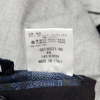 [Used] Mr. Rick Tailor Wool Nylon Double Chesterfield Coat Black Navy [Size 46] [NVY] [A/W] [Condition Rank B] ​​[Men&