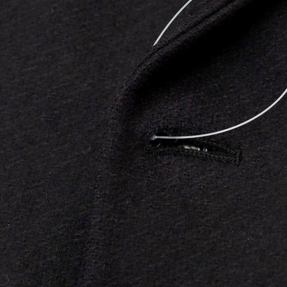 [Used] Mr. Rick Tailor Wool Nylon Double Chesterfield Coat Black Navy [Size 46] [NVY] [A/W] [Condition Rank B] ​​[Men&