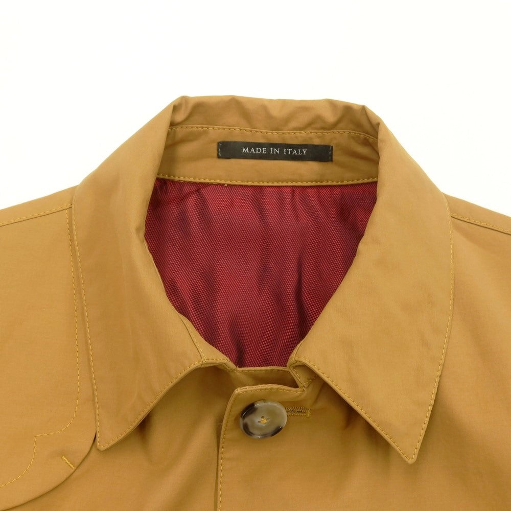 [Used] ROYAL ROW Cotton Nylon Balmacaan Coat Yellow Ochre [46] [Condition Rank C] [Men&