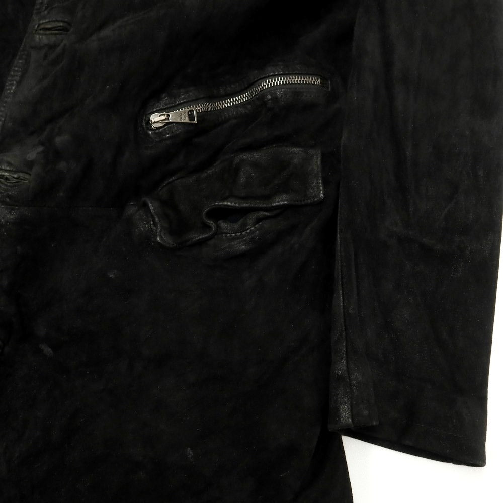 [Used] Giorgio Brato GIORGIO BRATO Washable Leather Coat Black [Size 46] [BLK] [A/W] [Condition Rank C] [Men&