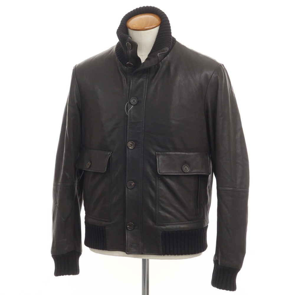 [Used] RUFFO Leather Jacket Blouson Black [Size 46] [BLK] [A/W] [Condition Rank C] [Men&
