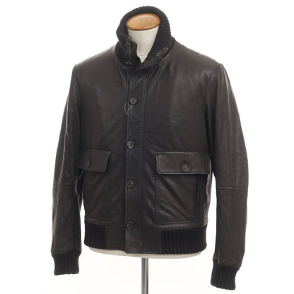 [Used] RUFFO Leather Jacket Blouson Black [Size 46] [BLK] [A/W] [Condition Rank C] [Men&