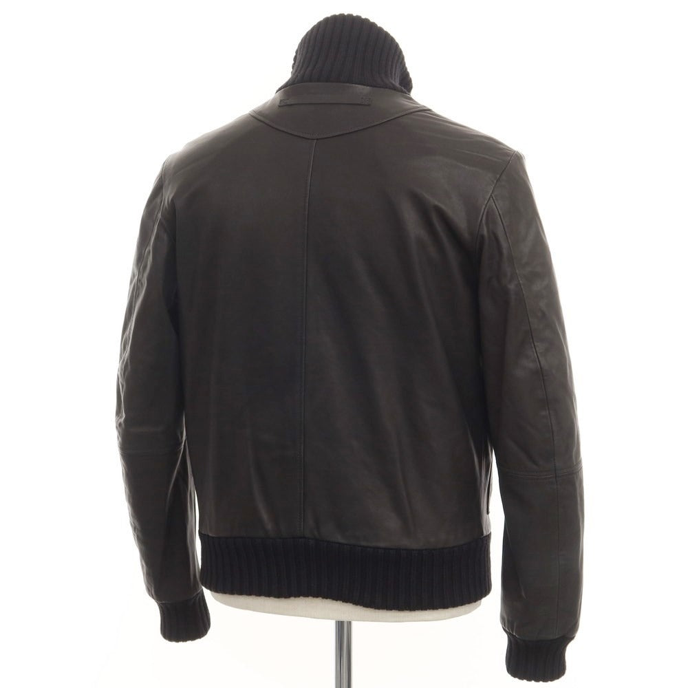 [Used] RUFFO Leather Jacket Blouson Black [Size 46] [BLK] [A/W] [Condition Rank C] [Men&