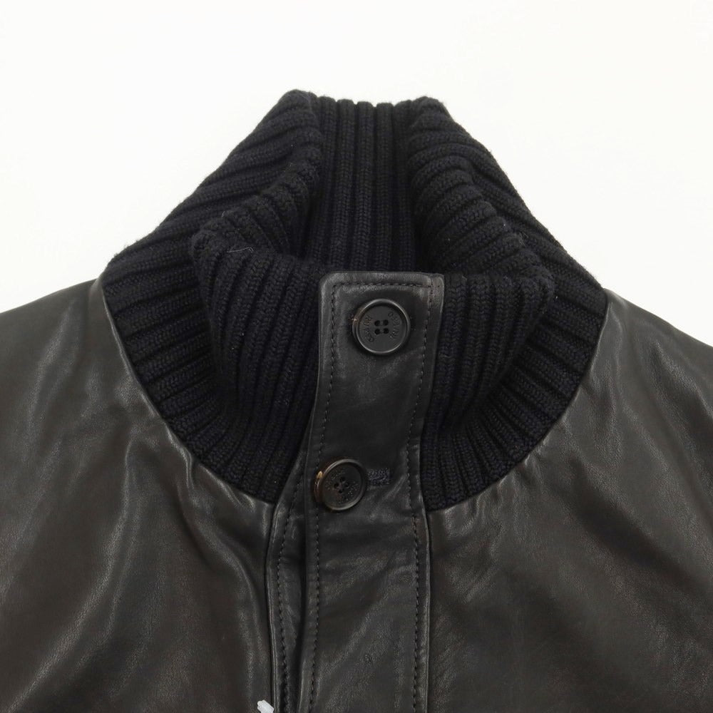 [Used] RUFFO Leather Jacket Blouson Black [Size 46] [BLK] [A/W] [Condition Rank C] [Men&