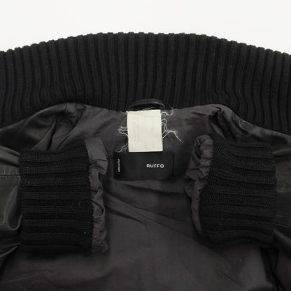[Used] RUFFO Leather Jacket Blouson Black [Size 46] [BLK] [A/W] [Condition Rank C] [Men&
