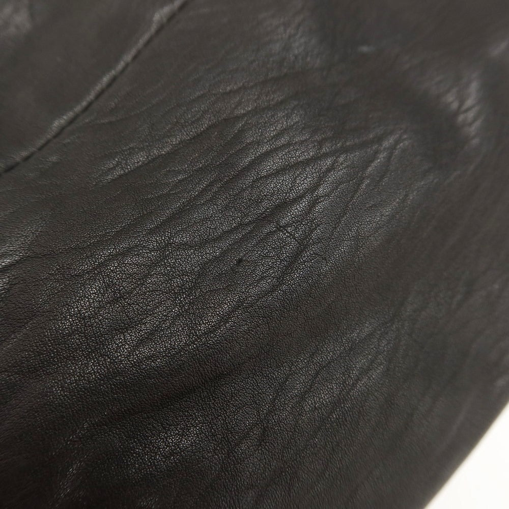 [Used] RUFFO Leather Jacket Blouson Black [Size 46] [BLK] [A/W] [Condition Rank C] [Men&