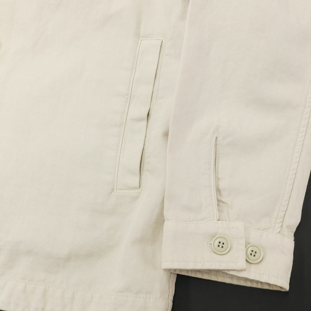 アスペジ ASPESI コットンリネン ワークジャケット ライトベージュサイズS Used] ASPESI Cotton Linen Work Jacket Light Beige [S